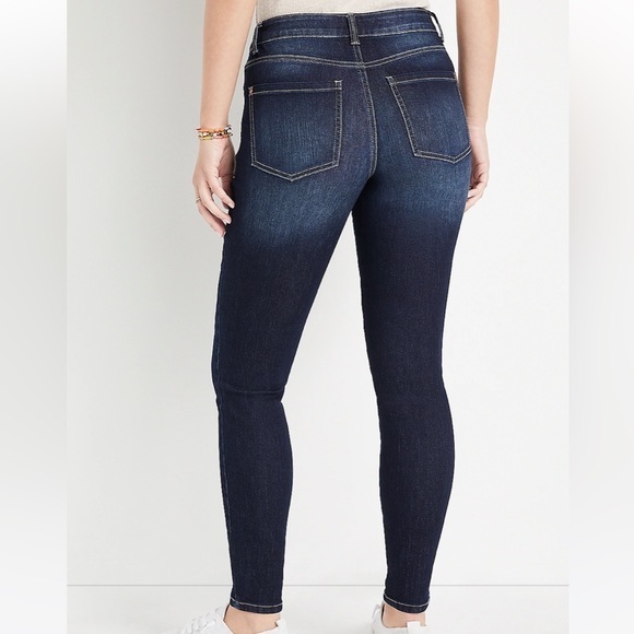 💐M jeans by Maurice’s Everflex Super Skinny high rise‎ stretch jeans - Picture 2 of 4